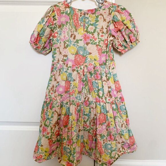 Mini Boden Girl Tiered Printed Woven Dress 6-7 years - Picture 4 of 7